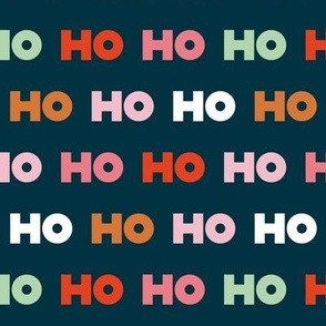 Ho Ho Ho Christmas dark