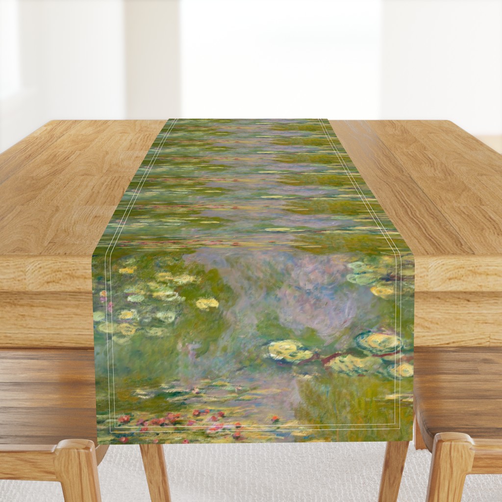 Claude Monet  Water Lilies in mustard