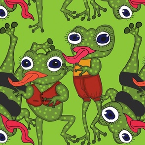Frogs in Togs