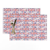 Jubilee Jack || hand-stamped British flag