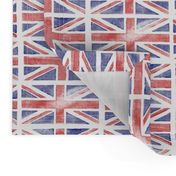 Jubilee Jack || hand-stamped British flag