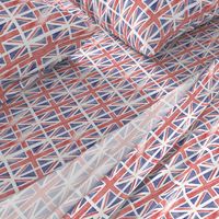 Jubilee Jack || hand-stamped British flag