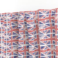 Jubilee Jack || hand-stamped British flag