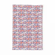 Jubilee Jack || hand-stamped British flag