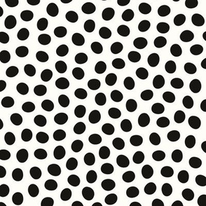 Polkadot in black medium