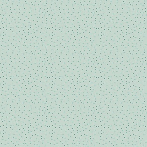 Summertime Polka Dots  - Ocean Aqua - 6x6