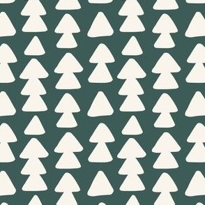 Medium Geometric Triangle Trees in Green