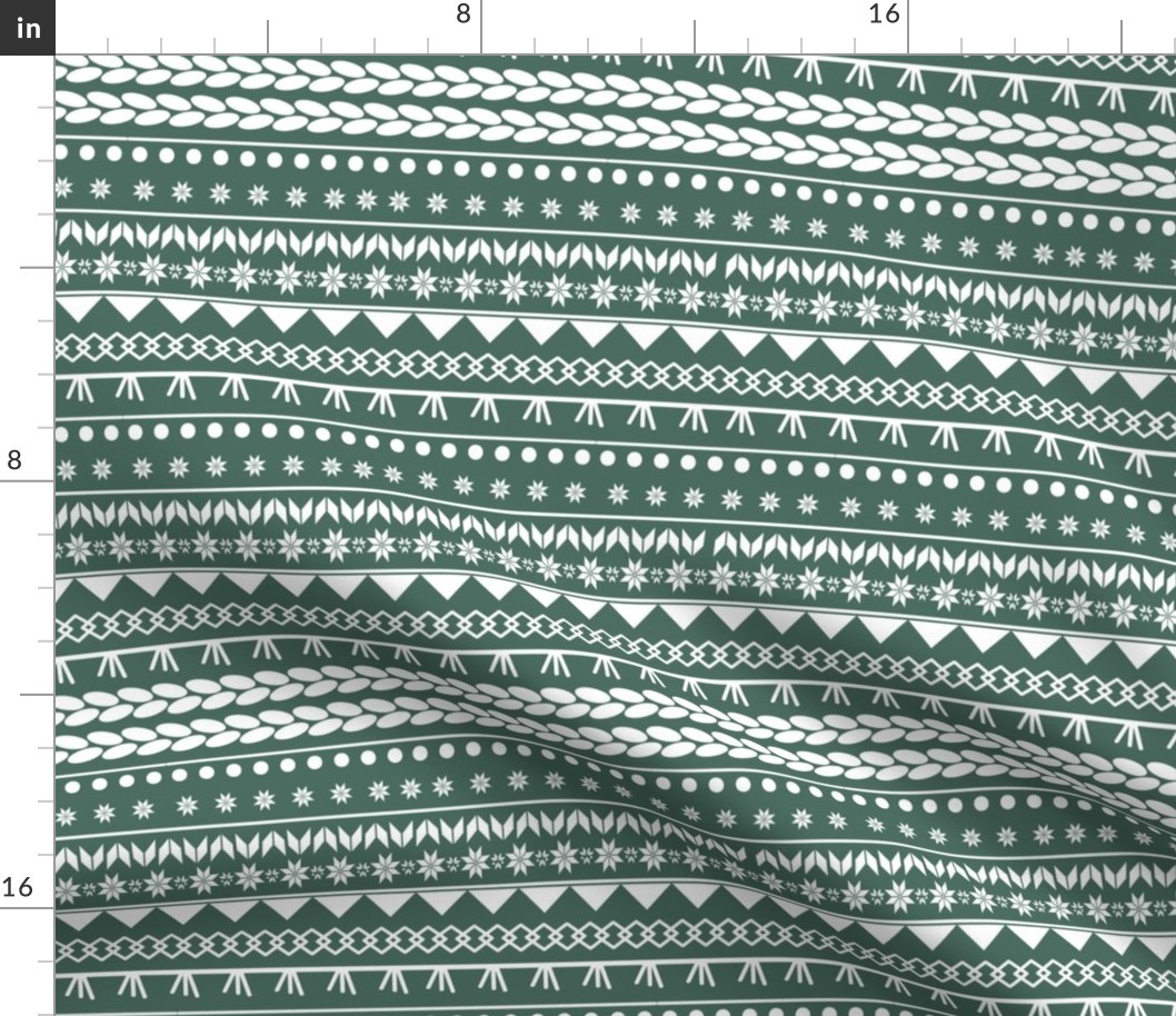 Sweater Pattern Green