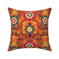 Colorful Boho Floral Pattern