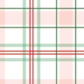 Peppermint Plaid - Large Scale