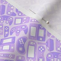  Video Game Controllers in Purple 1/2 Size