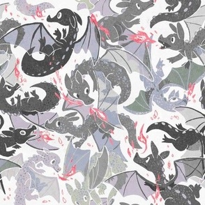 Monochrome Dragons