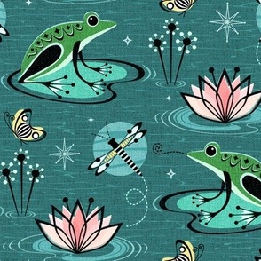 Lily Pond Frogs
