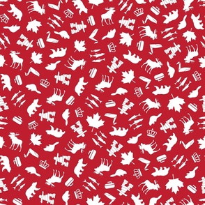 Canadian Parks (Red & White)