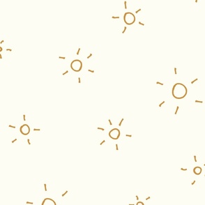 Scattered Golden Suns (Large Scale)