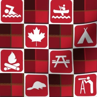 Explore Canada (Red & White)