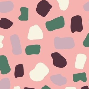 Meadow- terrazzo pink large  scale