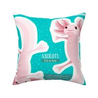 Cut N Sew Axolotl Plushie Pillow