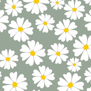 Simple white flowers