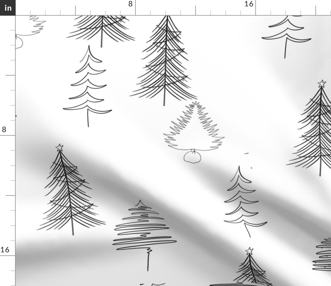Christmas Trees Pattern 2021