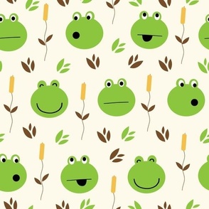 Funny Face Frogs