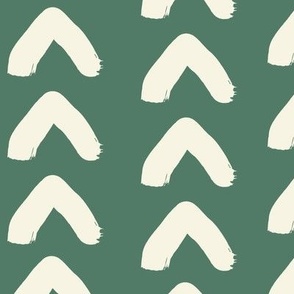 Little arrows- green and beige  large  scale
