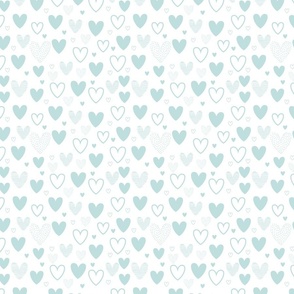 blue hearts wallpaper