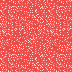 Snowy Dots: Red