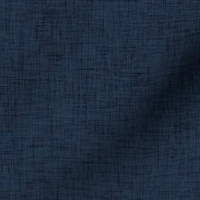 solid linen texture navy blue