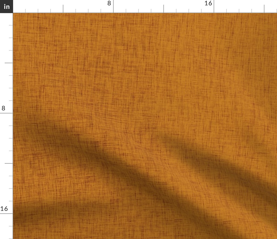 Solid Desert Sun Petal Coordinate- Fall- Autumn- Ochre- Mustard Yellow- Solid Color With Linen Texture