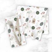 Christmas Tags - White