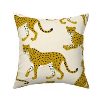 Cheetahs on Ivory -Large