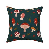 Mushroom Toadstool Woodland Christmas