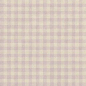 Striped Lavender Gingham - Small Print