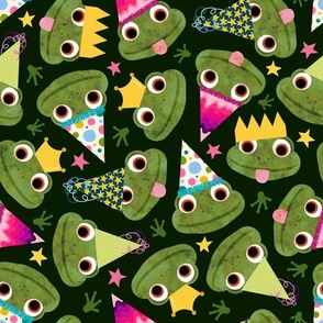 Party Frogs! // Green