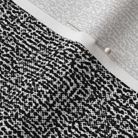 Nubby Fabric Texture | Black & White