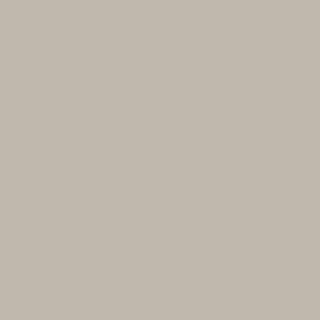 Spoonflower C0b7ae Solid color Light warm gray hexcode 