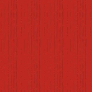 Rustic Stripes | Poppy Red (Petal Signature Cotton Solid Coordinate)