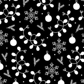 Black And White Christmas Small