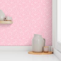 Cupcakes and Swirls Collection - Swirls on Pink by JoyfulRose