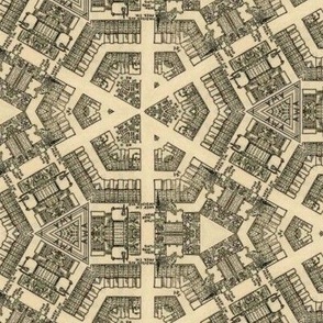 1800s New York City Kaleidoscope 