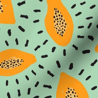 Papaya fruit - Mint