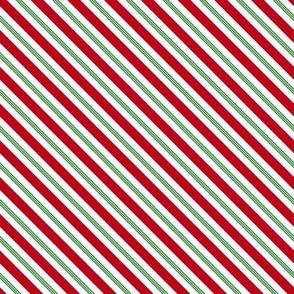 candy cane red green small