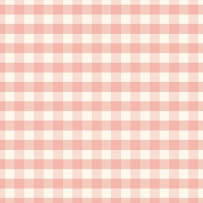 Pink and Cream Gingham 12x12