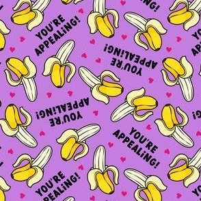 You're Appealing! - purple - banana valentine - LAD21