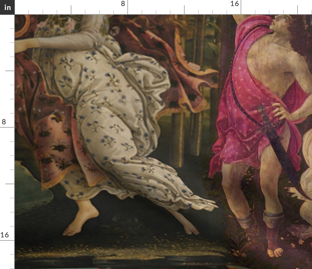 Botticelli Birth of Venus and Primavera Large Horizontal