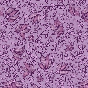 Alla Floral Mauve