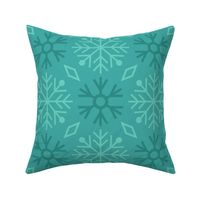 Snowfall Teal