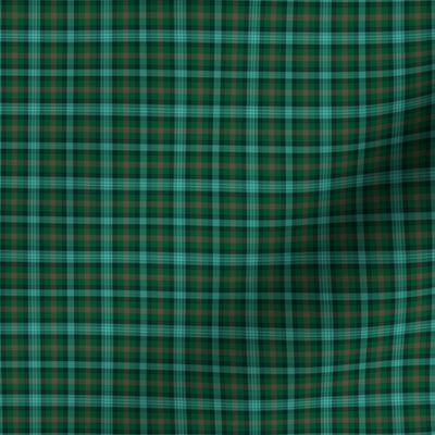 Ross Hunting Tartan, forest/light blue with blended colors, 1.33" (1:9 scale)