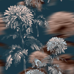 Chrysanthemum blurred vision